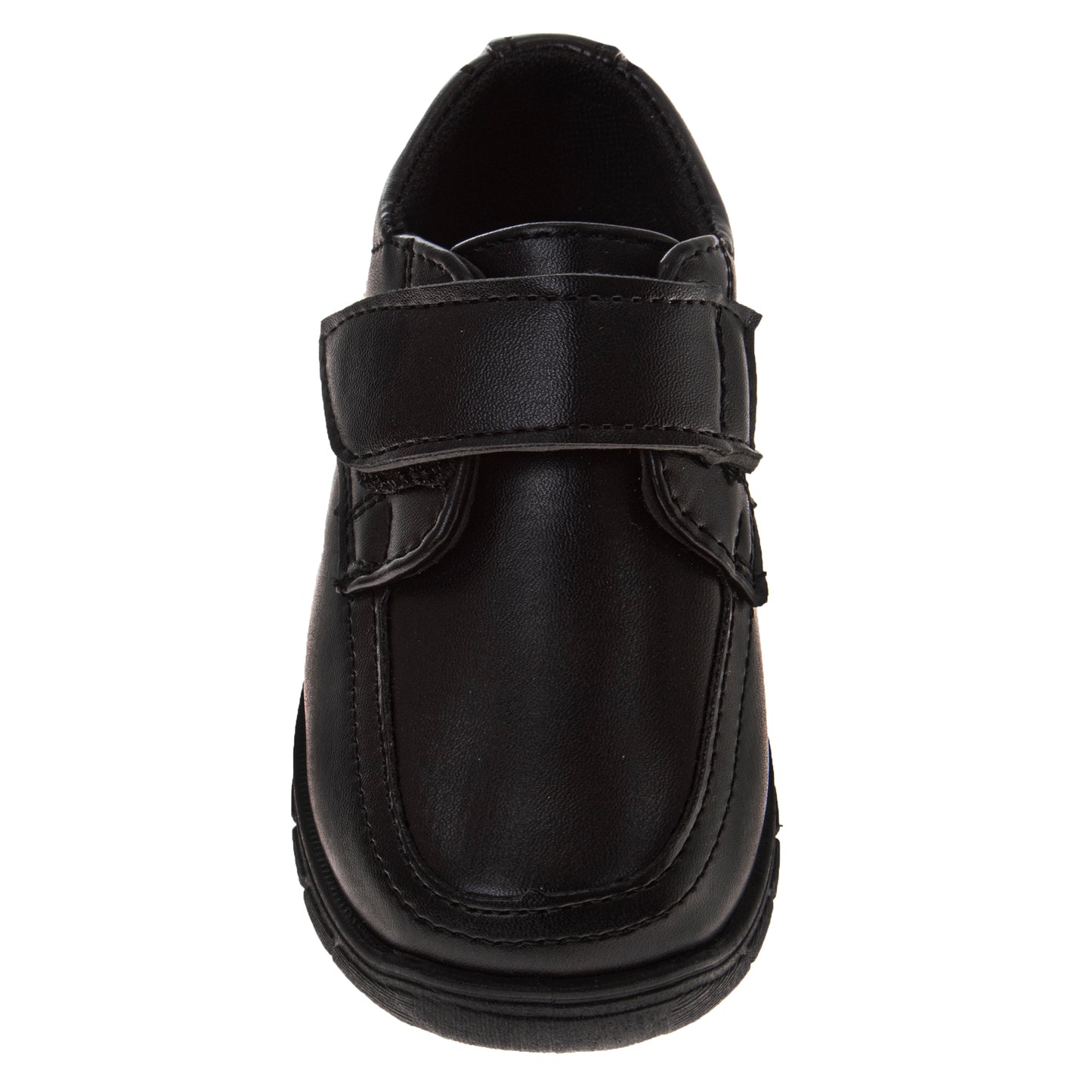 French Toast Classic School Shoes Boys  Uniform Approved Durable Everyday Wear Velcro Closure Comfort Fit (Toddler / Little Kid)