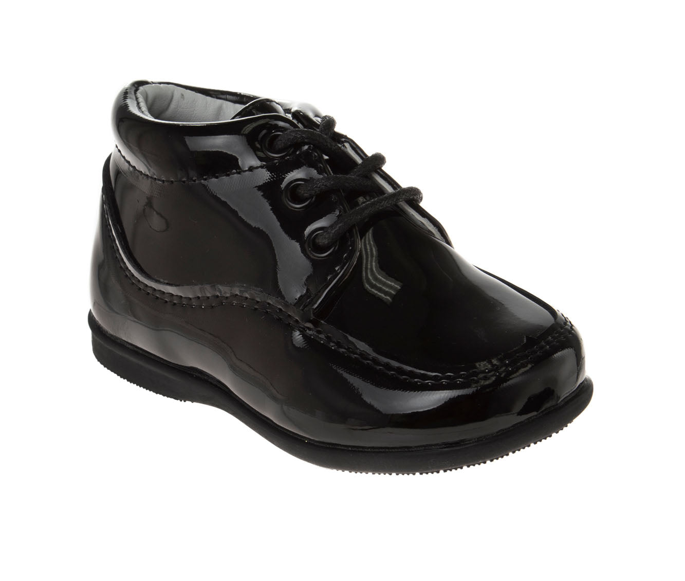 Josmo LaceUp Walking Dress Shoes Boys'  Soft Sole First Steps Formal Wear Comfort Fit Durable (Infant / Toddler)