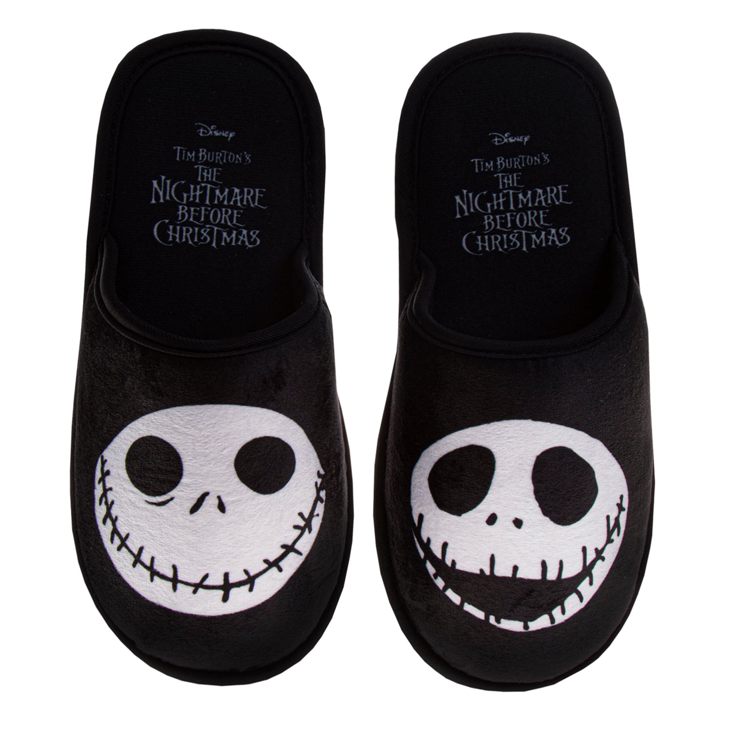 Disney The Nightmare Before Christmas Kids' Unisex Slippers  Cozy Halloween House Shoes (Little Kid, Big Kid)