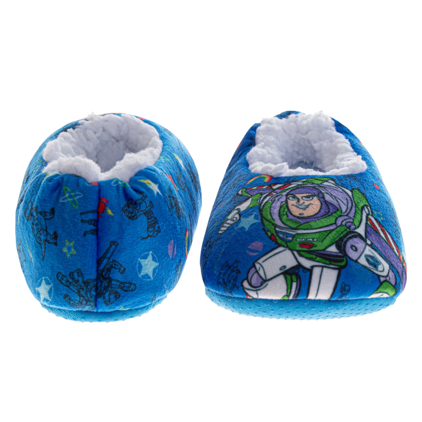 Pixar Toy Story Slippers for Kids  Woody & Buzz Comfortable Cozy Indoor Soft (Toddler / Little Kid)