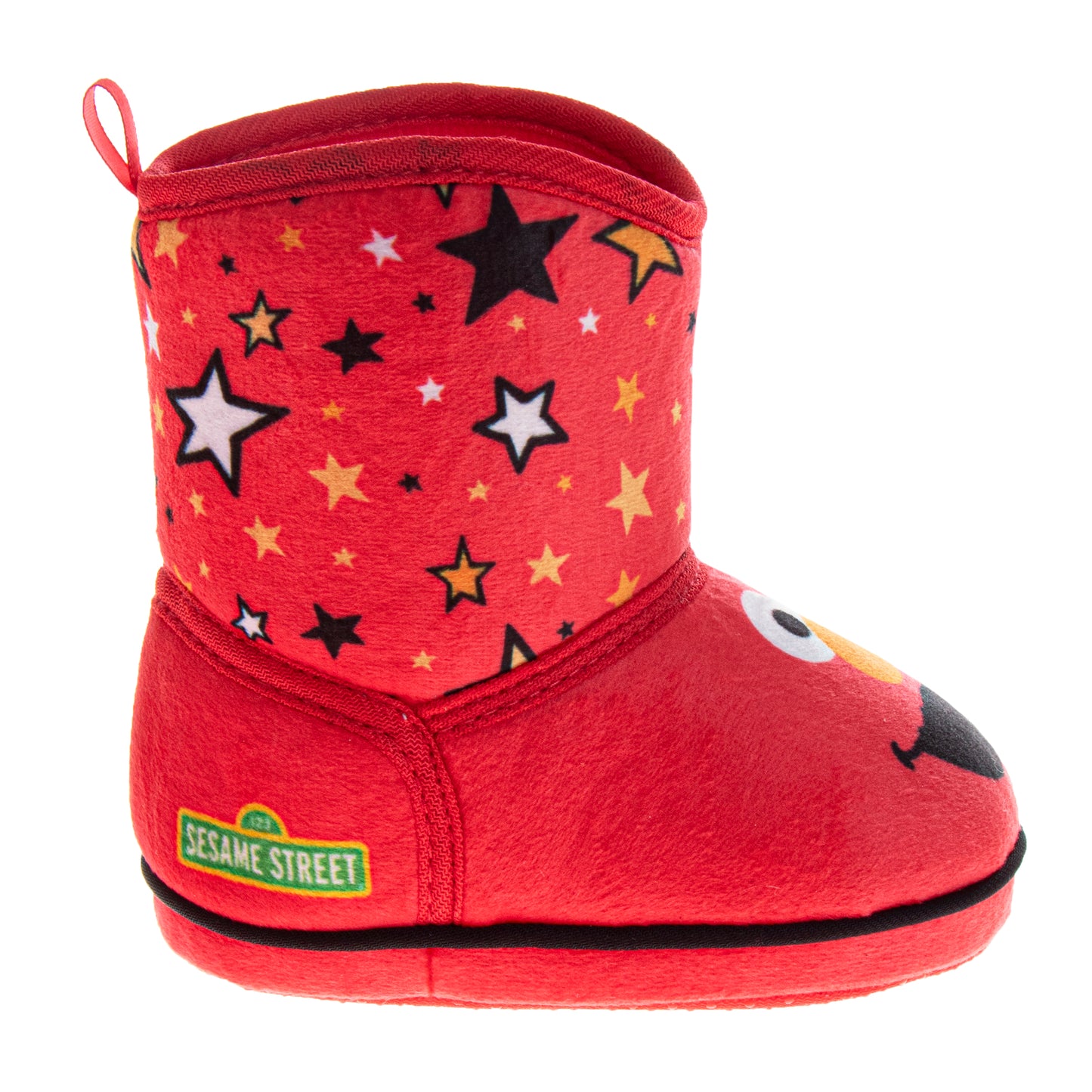 Sesame Street Elmo and Cookie Kids' Boots  Warm, Fuzzy, and Fun SlipOn Styles (Toddler)