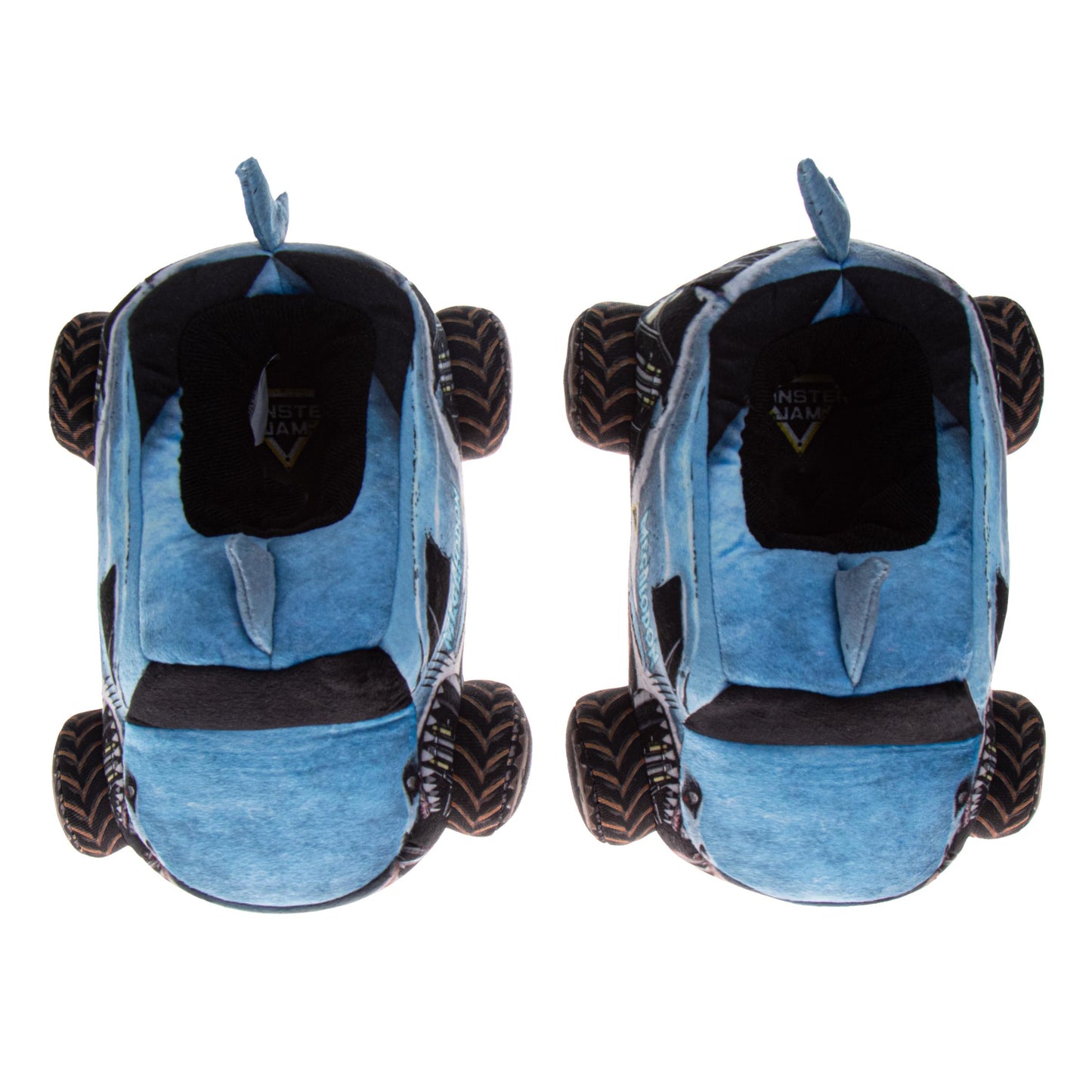 Monster Jam Megalodon Kids 3D Slip-On Slippers Dual Sizes (Toddler / Little Kid)
