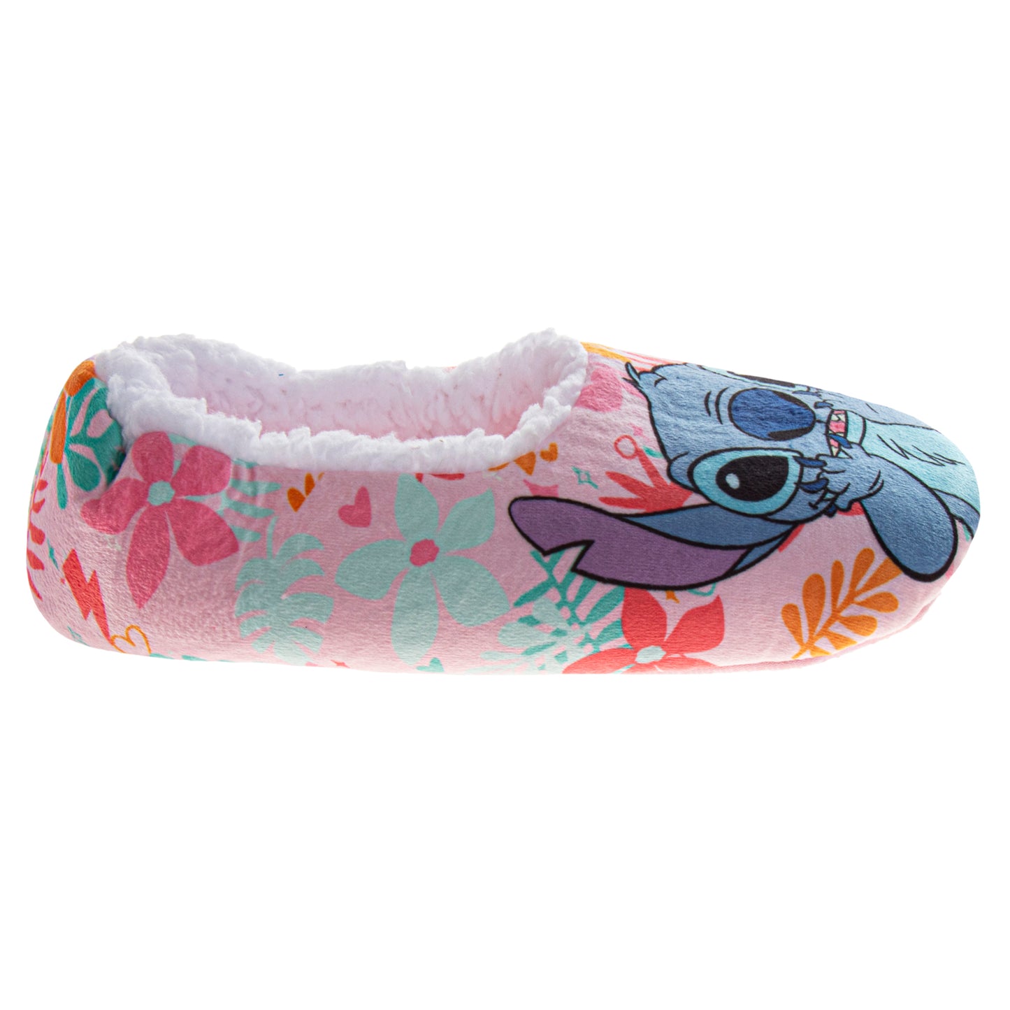 Disney Stitch Slippers for Women's  Stitch Design Multicolor Comfy Cushioned Warm (Women’s / Adult)