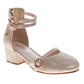 Badgley Mischka Dress Shoes Girls'  Elegant Sparkle Formal Occasion Fashion Forward Comfort Fit (Little Kid / Big Kid)