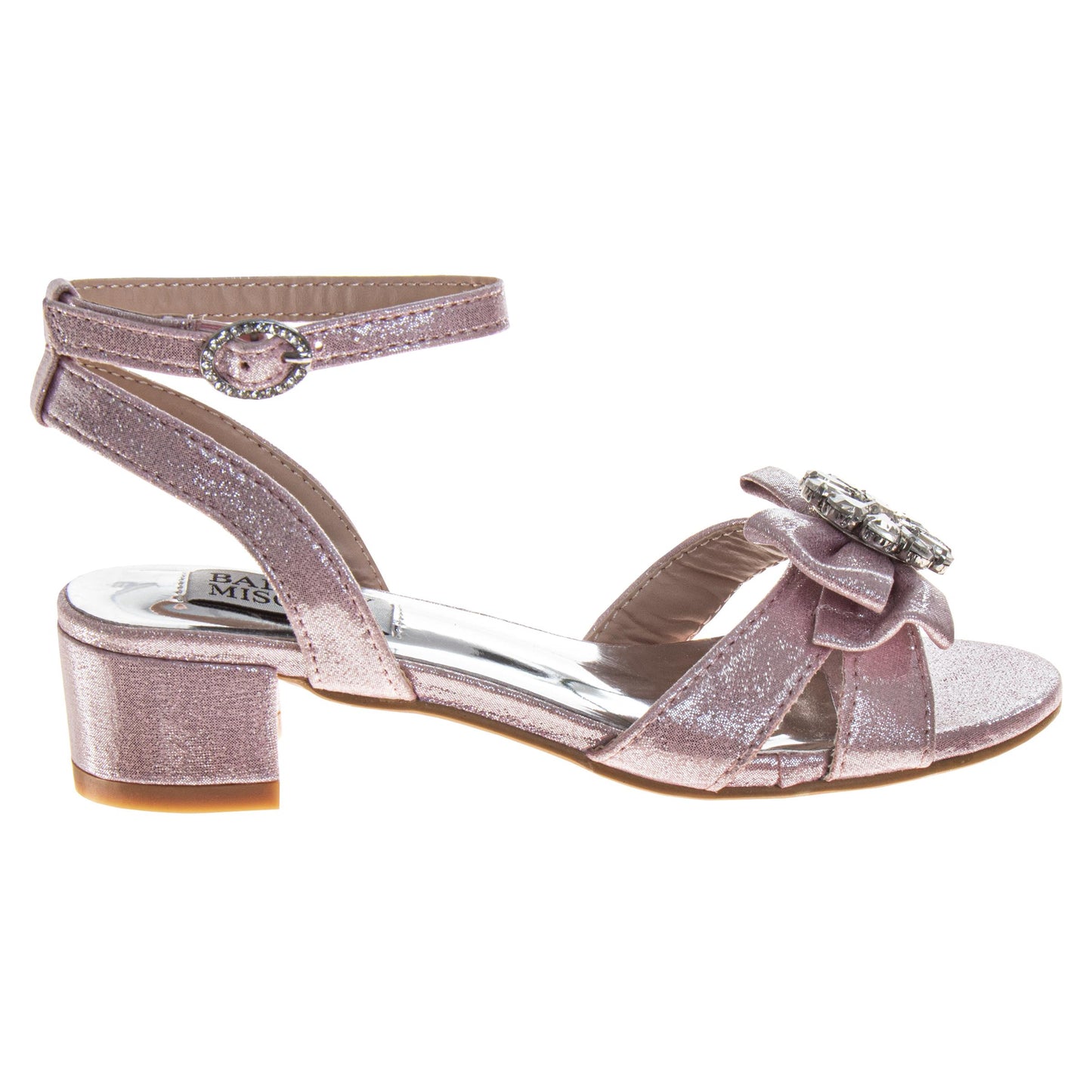 Badgley Mischka Girls' Dress Sandals  Elegant and Stylish Footwear for Special Occasions (Little Kid / Big Kid)