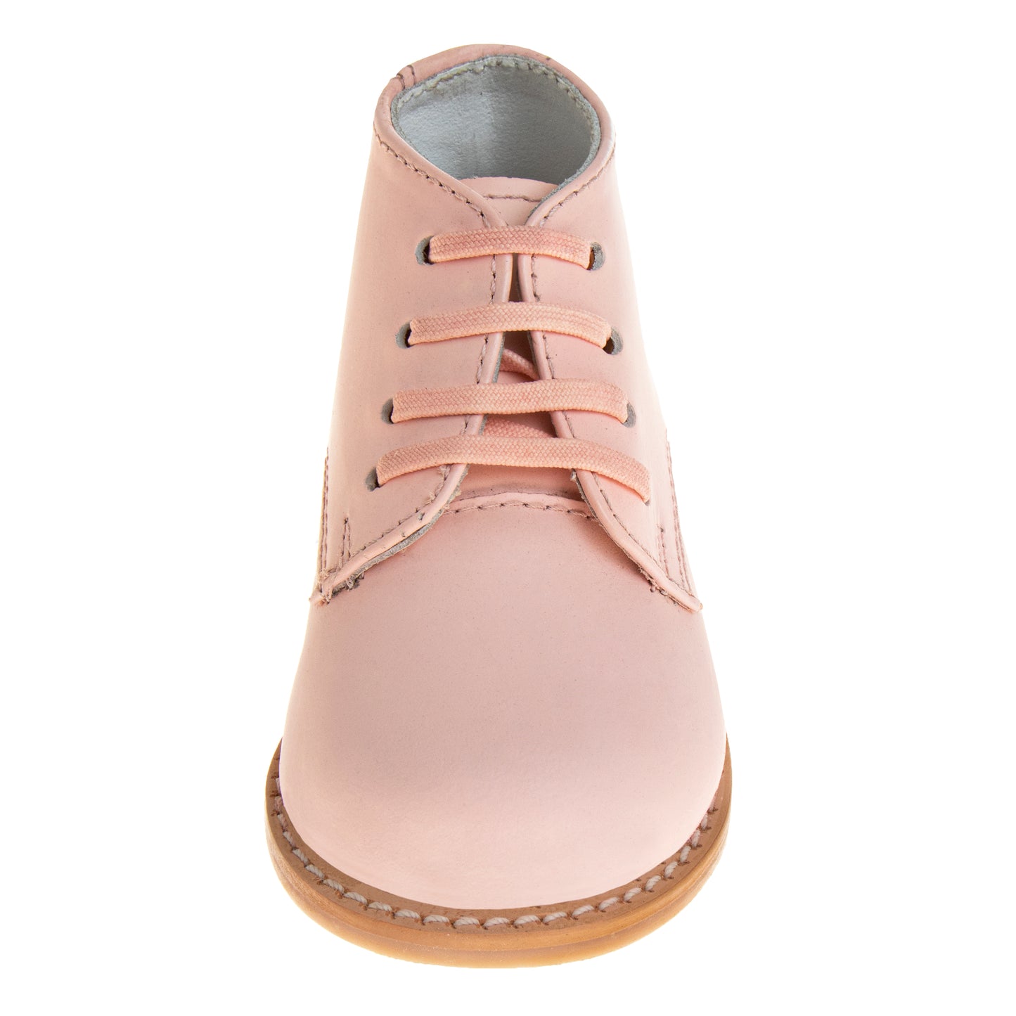 Josmo Logan Baby Walking Shoes Medium Width – Boys Girls Unisex Walking Shoes First Step Walker - Leather  Non-Slip Bottom High top