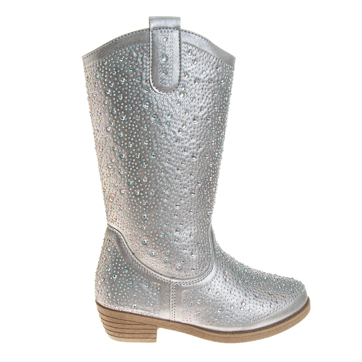 Kensie Girl Cowgirl Western Boots Girls'  Stylish Fashion Forward Western Style Durable Comfort Fit (Little Kid / Big Kid)
