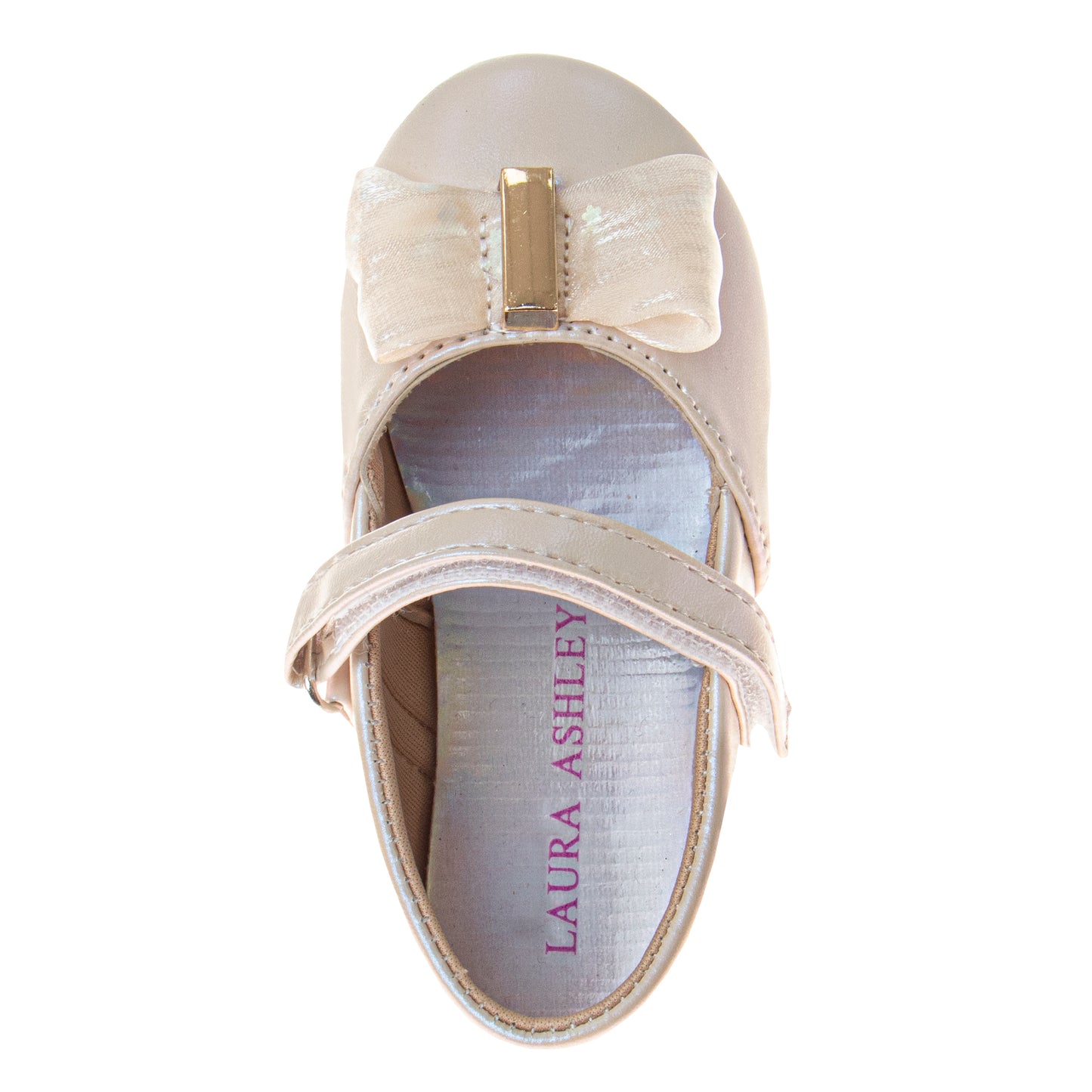 Laura Ashley Dress Flat Shoes Girls'  Elegant Stylish Formal Wear Comfort Flat Everyday Dress Easy SlipOn (Little Kid / Big Kid)