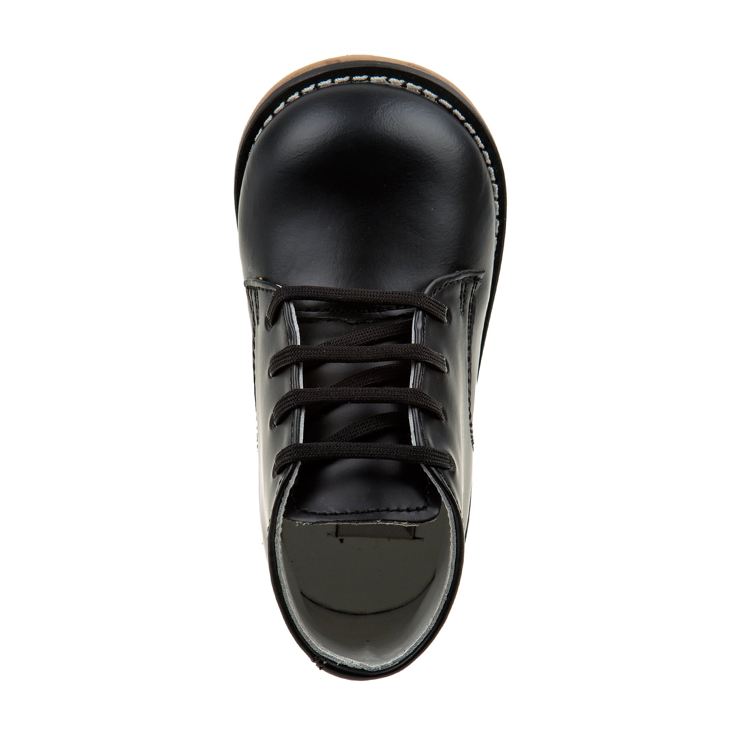 Josmo Logan Baby Walking Shoes Medium Width – Boys Girls Unisex Walking Shoes First Step Walker - Leather  Non-Slip Bottom High top