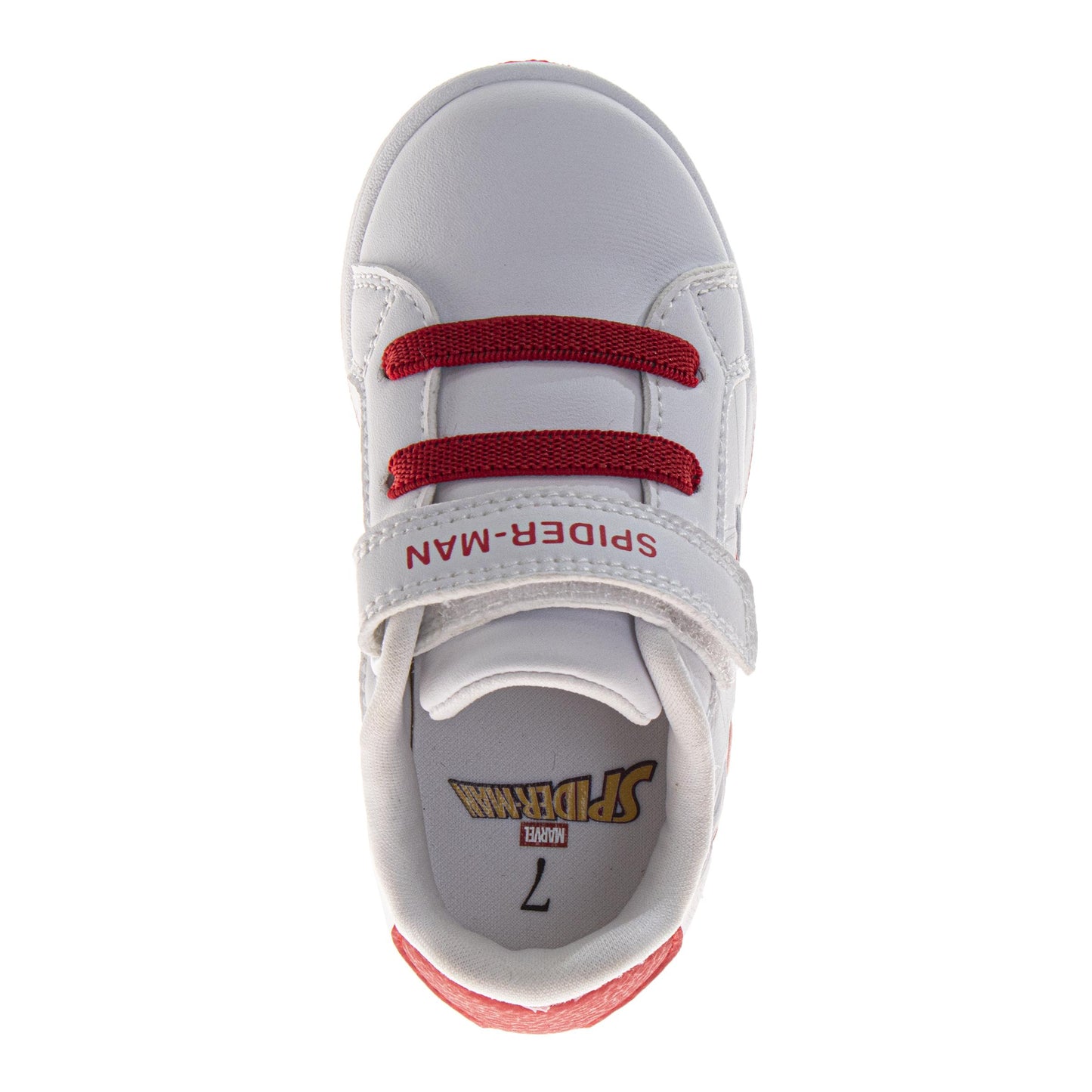 Marvel Spider-Man Boys Sneakers with Hook and Loop Closure (Little Kid)