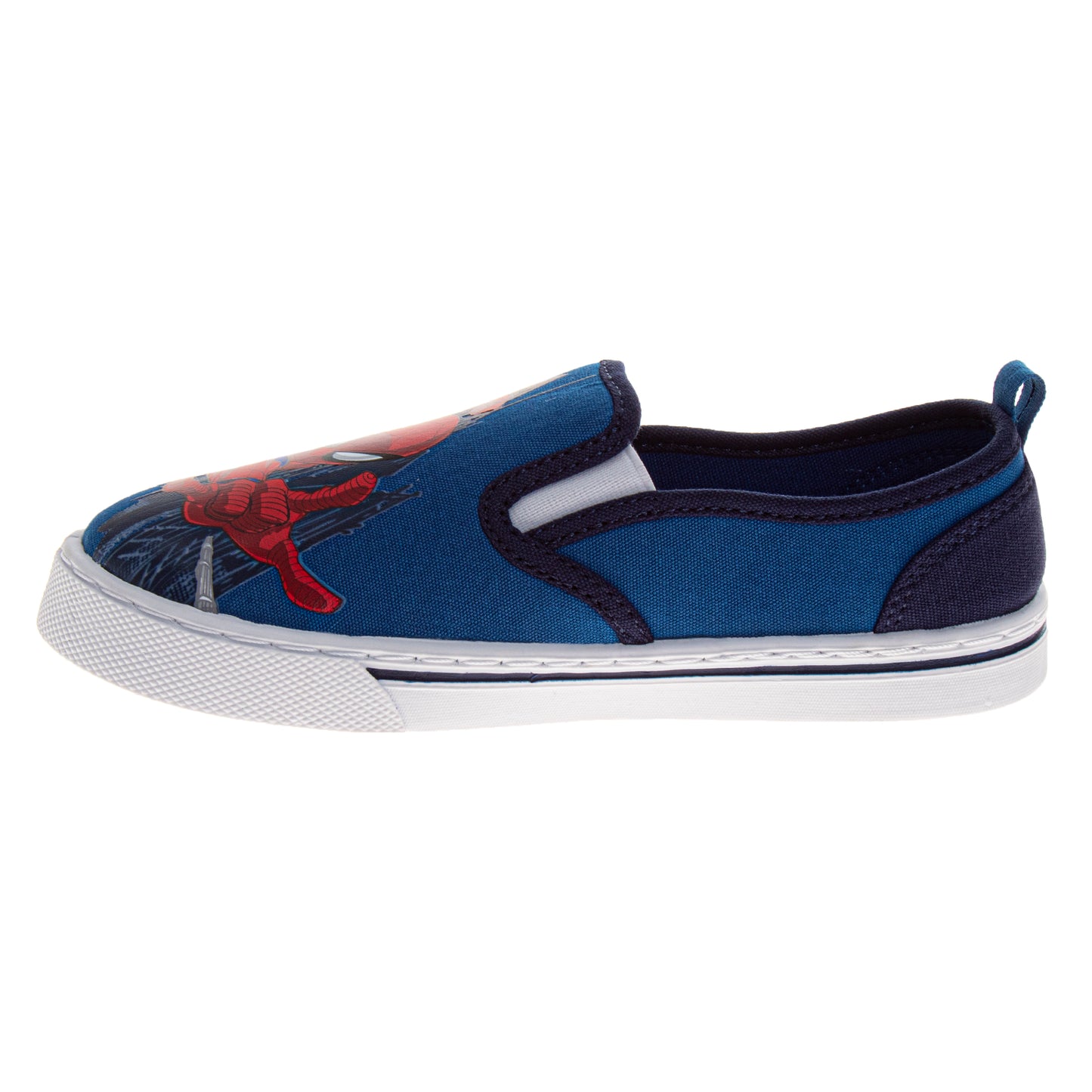 Spider-Man Boys Slip-On Canvas Sneakers (Big Kid)