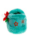Disney Moana Sea Flower Slippers Girls  Dual Sizes Plush Home Wear Soft Fleece AntiSkid Sole (Toddler)