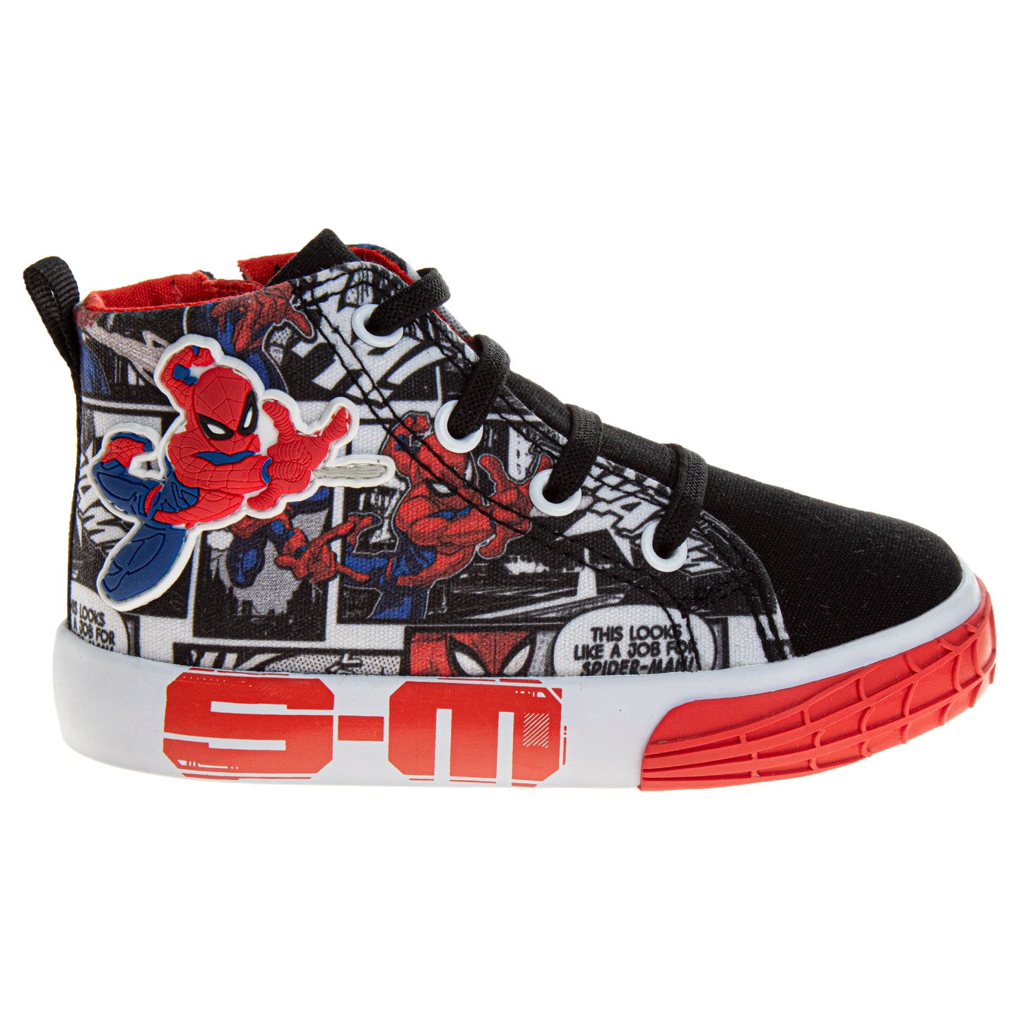 Spider-Man Boys' High Top Sneakers (Toddlers)