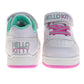 Sanrio Hello Kitty Sneakers for Girls  Velcro Easy SlipOn Casual Comfort (Toddler / Little Kid)