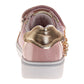 Kensie Girls Sneakers for Girls Glitter Charms Easy Hook-and-Loop Stylish (Toddler)