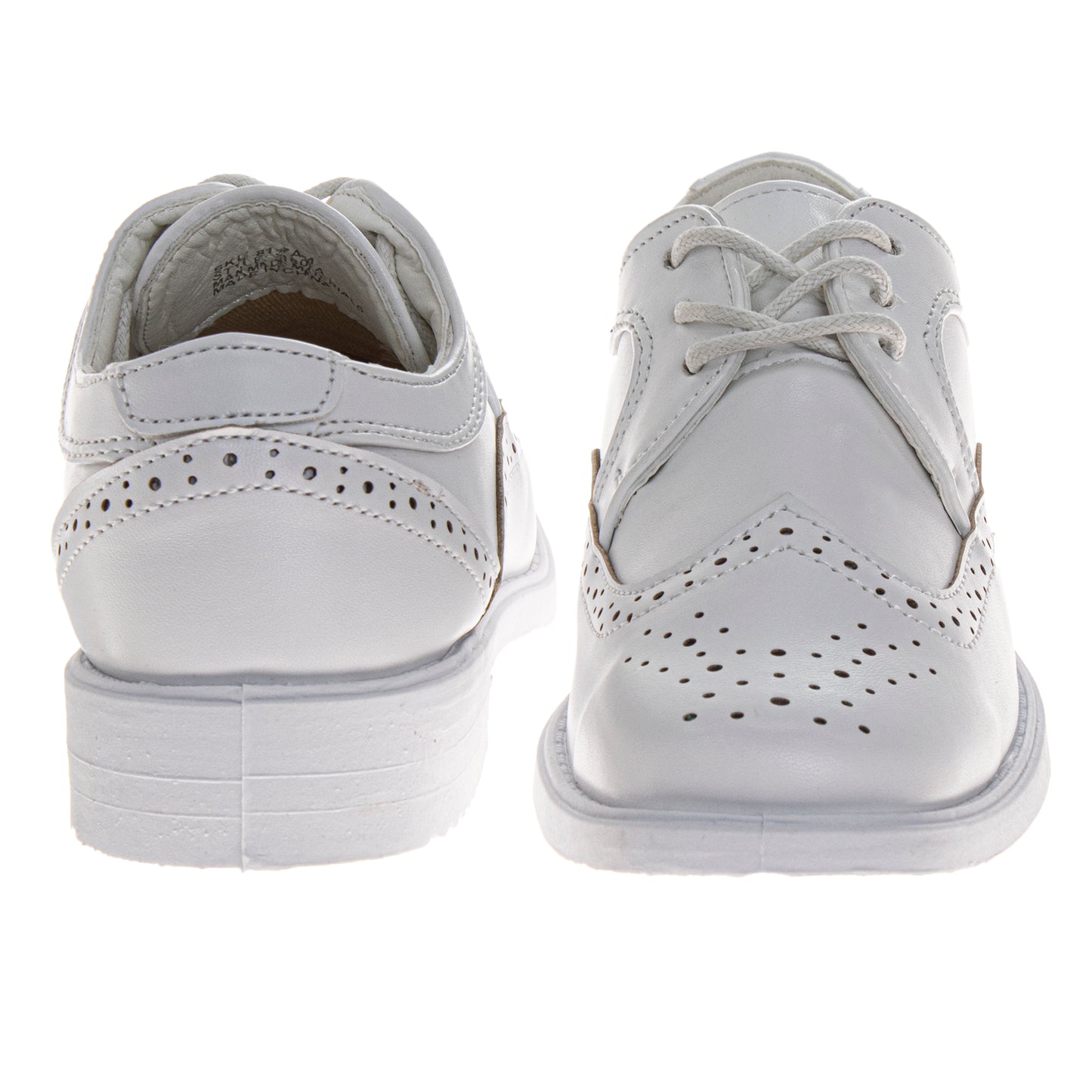 Josmo Wing Tip SlipOn Dress Shoes for Boys / Classic Formal Comfort Style with LaceUp Closure (Little Kid / Big Kid)