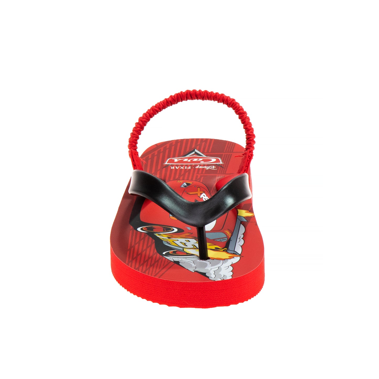 Cars Flip Flops Boys'  Back Strap Lightning McQueen Summer Ready Water Friendly Easy SlipOn (Toddler / Little Kid)