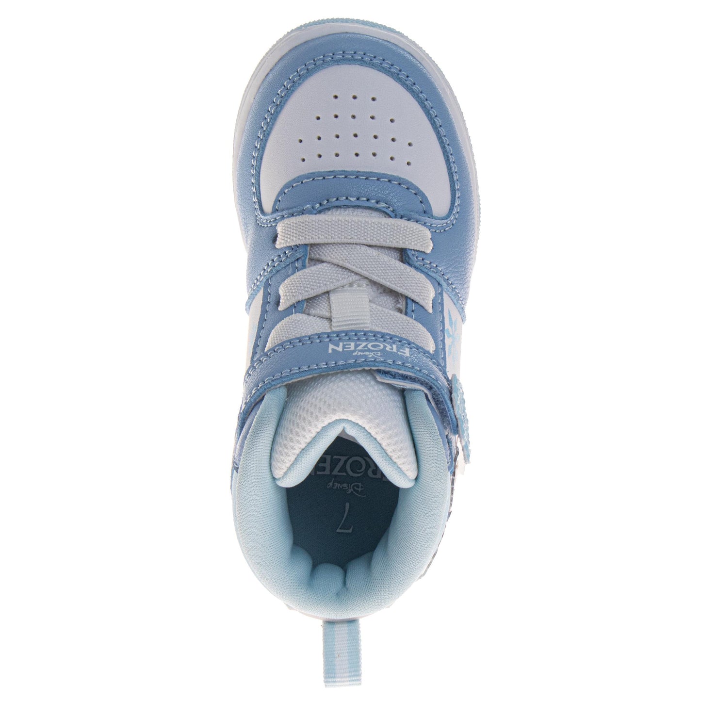 Frozen Girls Anna & Elsa High-Top Sneakers Hook and Loop with Lace-Up (Little Kid)