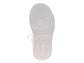 Sweethearts White Sneakers Girls  Rainbow Laces Heart Charms Fashionable Casual Comfort LaceUp Look (Toddler)