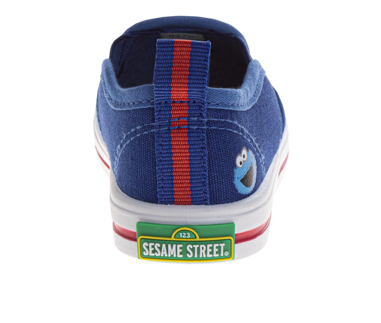Sesame Street Boys/Girls Elmo Shoes,Slip On Sneaker Toddler,Indoor Outdoor Bottom,Toddler Size 5 to 10