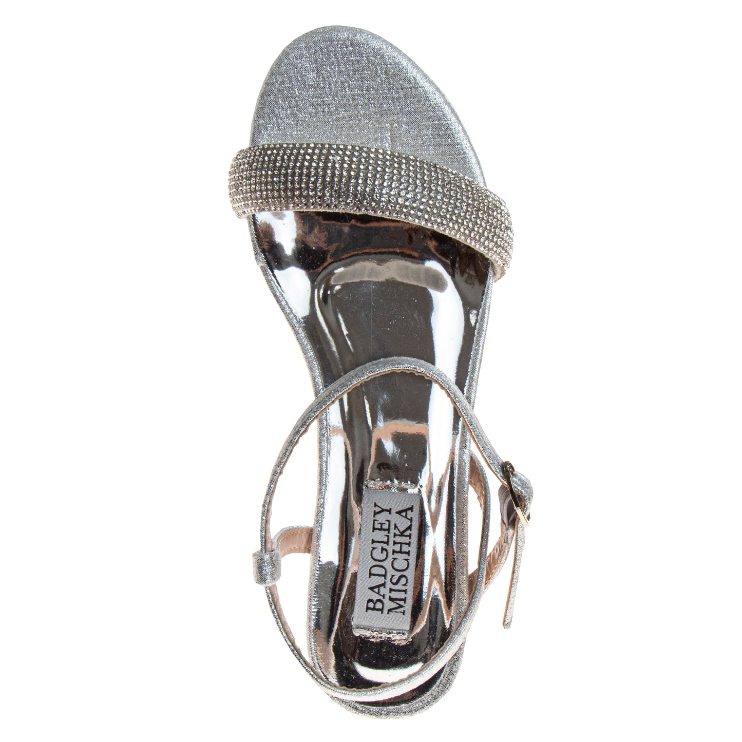 Badgley Mischka Low Heeled Dress Shoes Girls - Elegant Glamorous Sparkle Detail Formal Wear Comfort Fit (Little Kid – Big Kid)