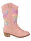 Kensie ZipUp Boots with Heel for Girls / Stylish Comfortable Fashion Design (Toddler / Little Kid)