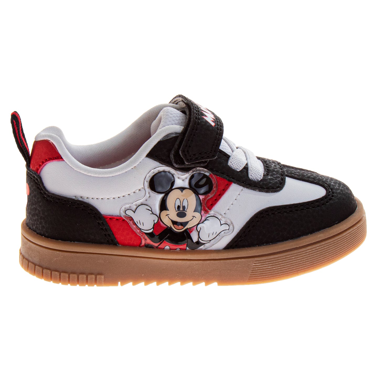 Disney Mickey Mouse Casuals Sneakers Boys  Iconic Everyday Wear Comfortable Durable Canvas Velcro Closure (Toddler / Little Kid)