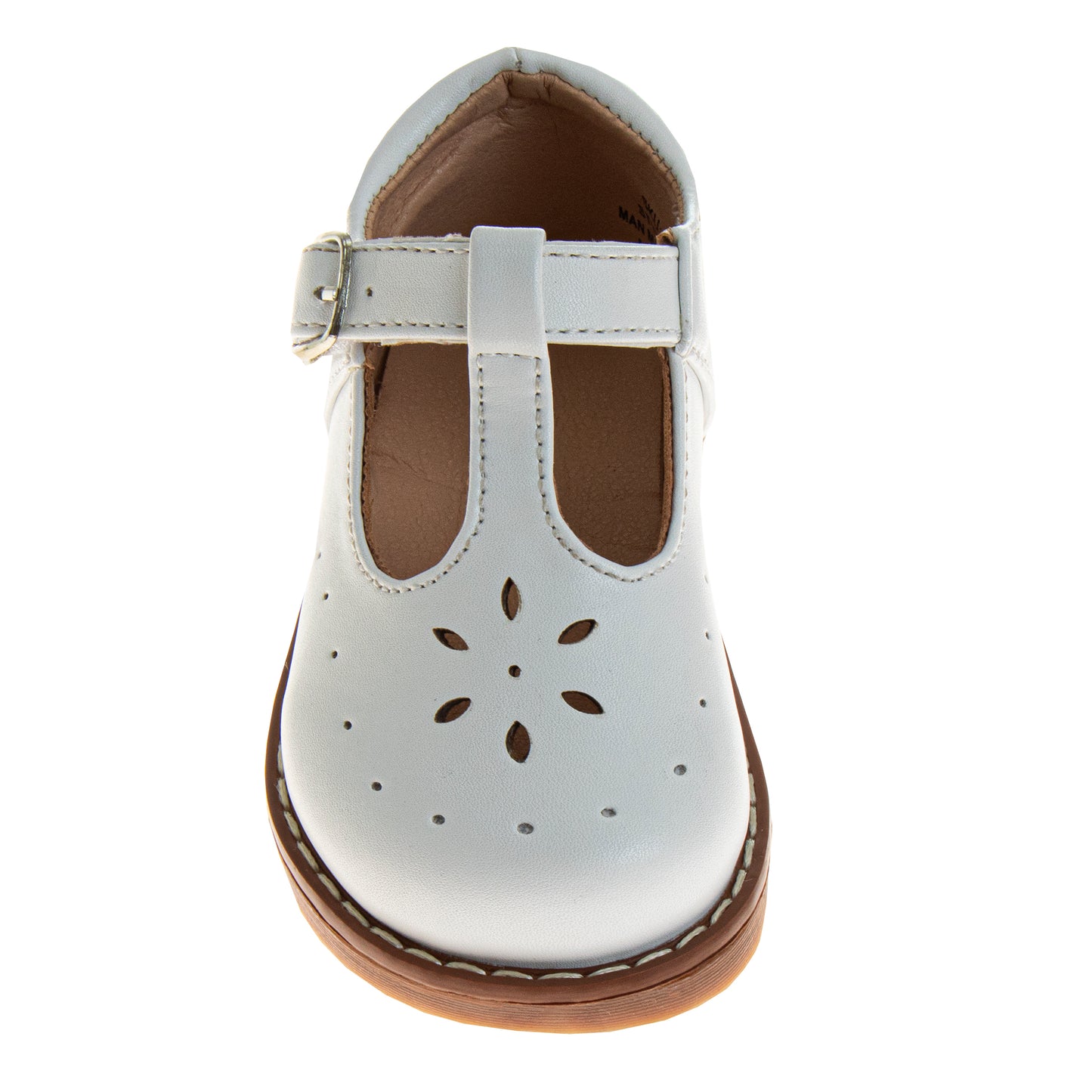 Josmo Unisex Boys Girls' Walking Shoes Hard Sole T-Strap Mary Janes (Infant/Toddler)