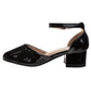 Laura Ashley Low Heeled Dress Shoes Girls'  Elegant Stylish Formal Wear Comfort Fit Easy On/Off (Little Kid / Big Kid)