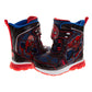 Marvel SpiderMan Snow Boots Boys  Hook & Loop Waterproof Warm Lined Durable Tread Built for Adventure (Toddler / Little Kid)