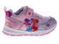 Sesame Street Girls Abby and Elmo Toddler Hook and Loop Lightup Sneakers
