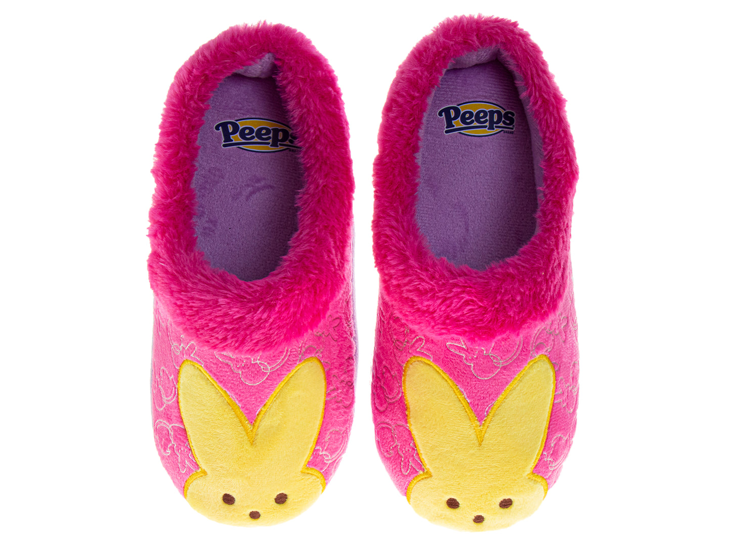 Peeps Slippers for Girls  Hot Pink Casual Soft Comfort Indoor (Toddler / Little Kid)