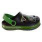 Monster Jam Boys Grave Digger Slip-On Clogs with a Back Strap (Toddler)