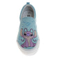 Disney Stitch & Angel SlipOn Low Top Canvas Sneakers Women's  Easy SlipOn Casual Wear Comfort Fit Fun Design Everyday Style (Adult)