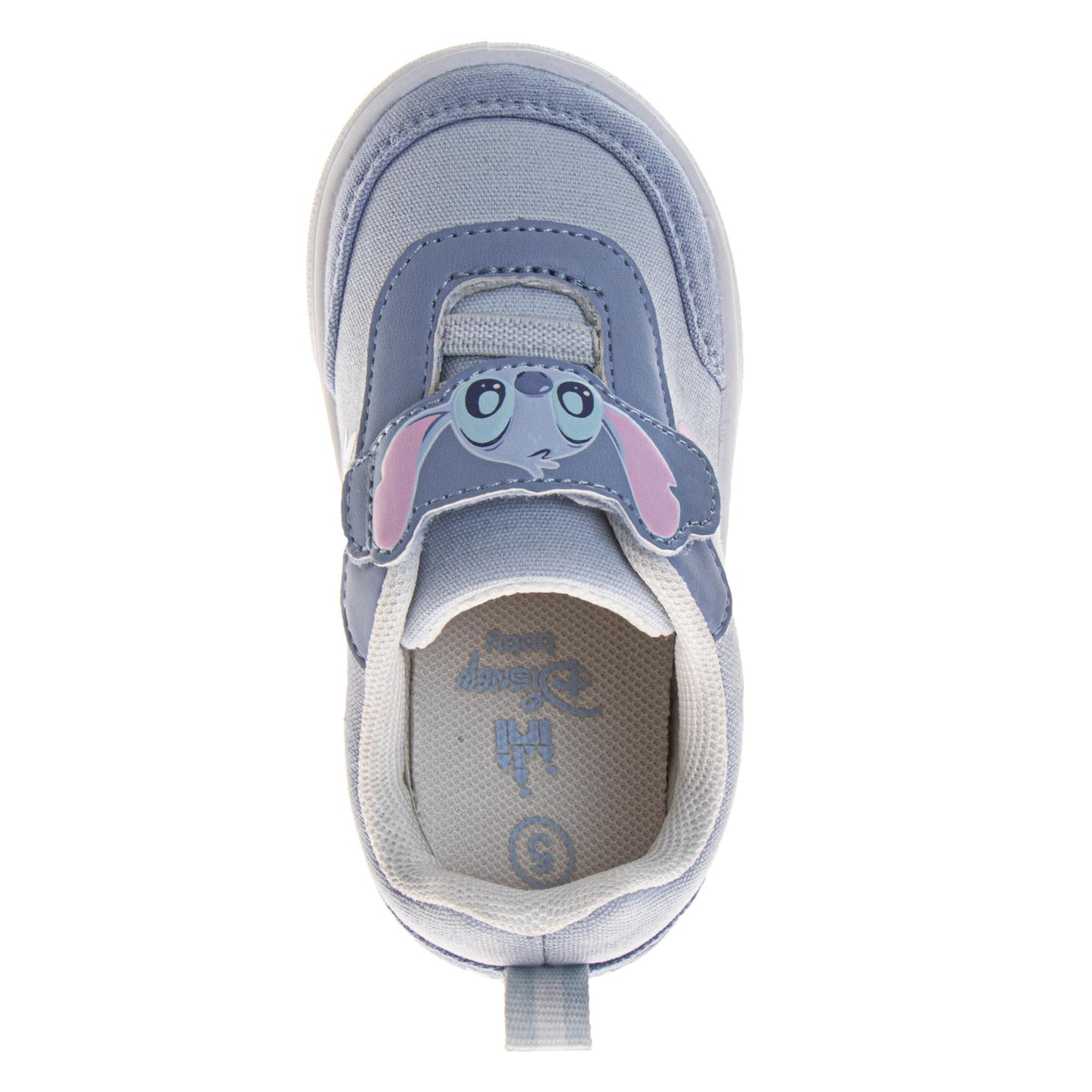 Disney Stitch Design Casual Sneakers Girls  Cute Alien Everyday Wear Comfortable Durable Canvas Easy On/Off (Toddler / Big Kid)