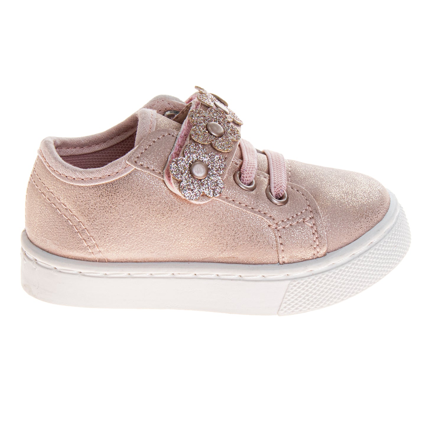 Laura Ashley Girls' Sneakers  Casual, Lightweight, and Comfortable Everyday Shoes (Toddler)