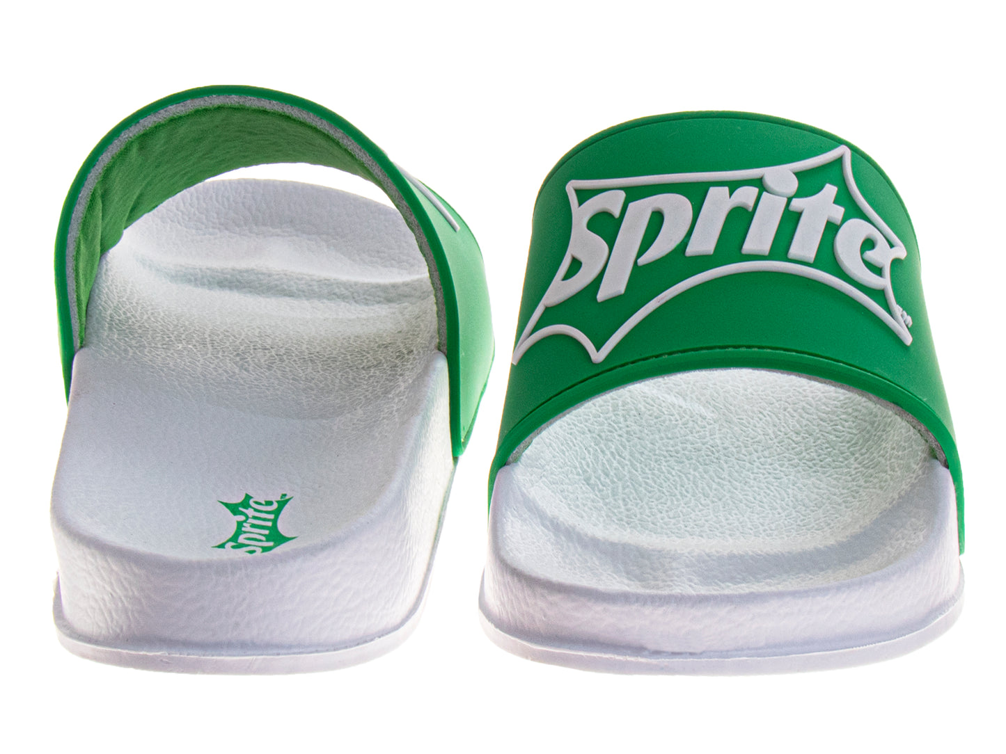 CocaCola Sprite Logo Casual Slides for Men  Comfortable Pool Sandals (Adult)