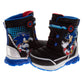 Sega Sonic the Hedgehog Snow Boots Boys  Super Speed Water Resistant Warm Lined Durable Tread Winter Ready (Toddler / Little Kid)