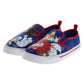 Sonic the Hedgehog Boys Slip-On Canvas Sneakers Featuring Sonic and Friends (Big Kid)