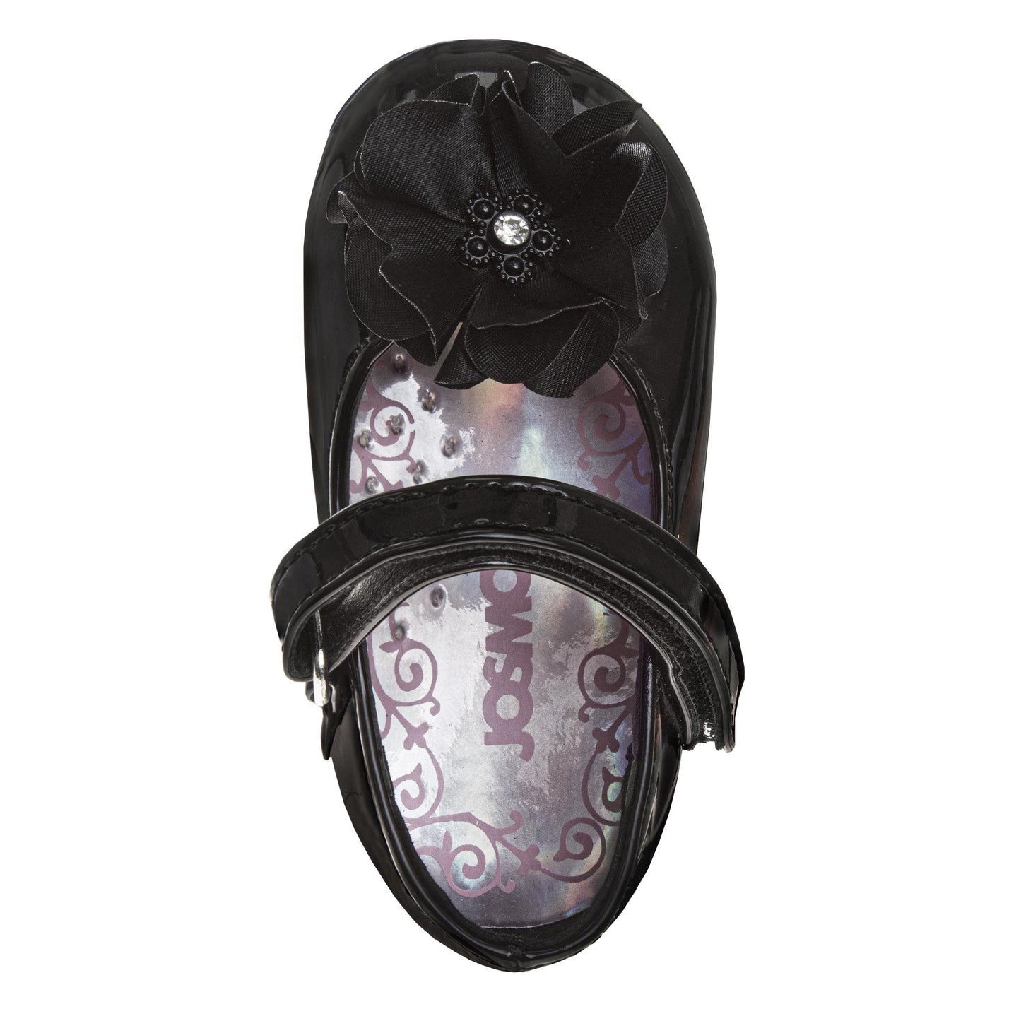 Josmo Dress Shoes Infant Girls'  Soft Sole Elegant Stylish First Steps Comfort Fit Easy On/Off (Infant)