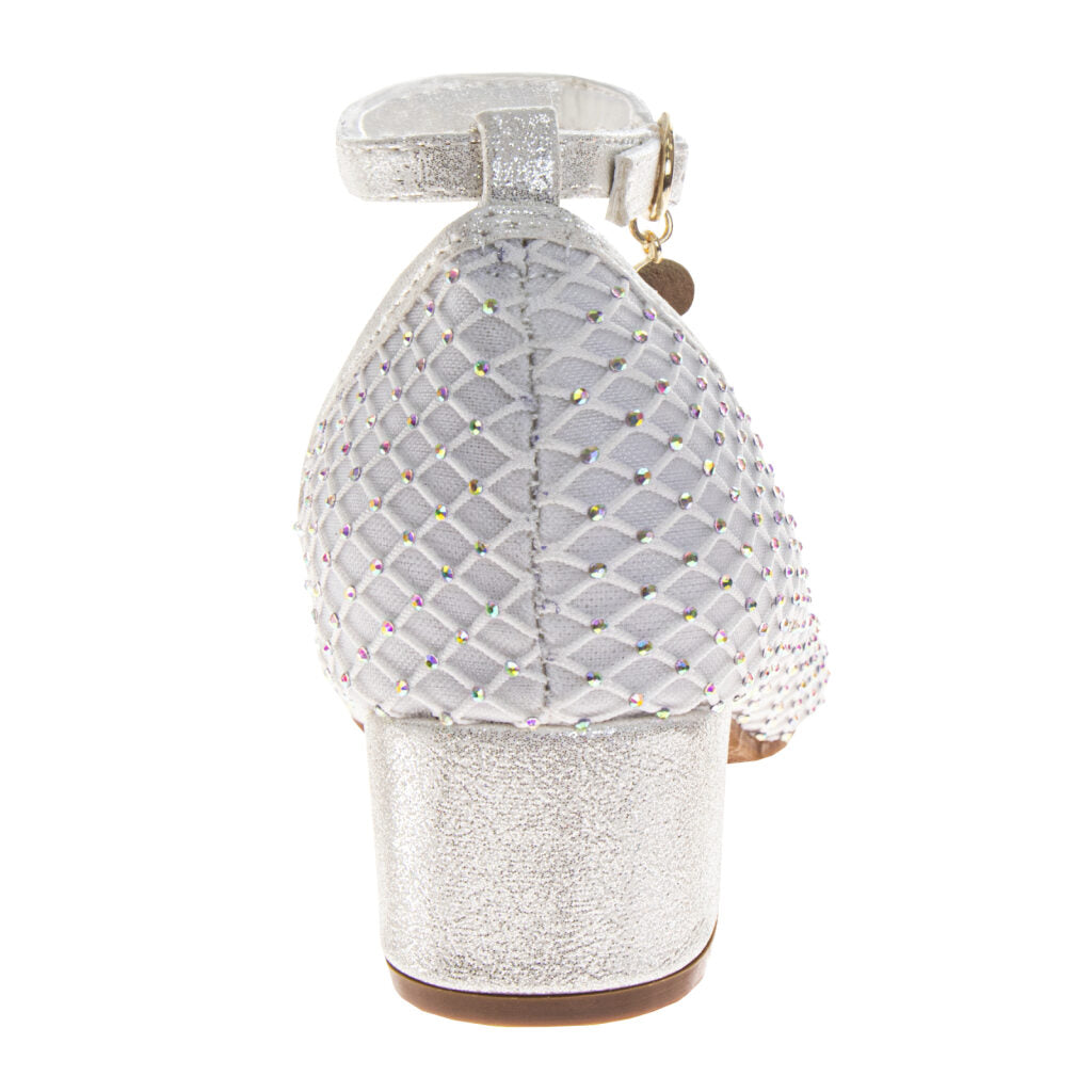 Badgley Mischka Dress Shoes Girls'  Elegant Sparkle Formal Occasion (Little Kid / Big Kid)