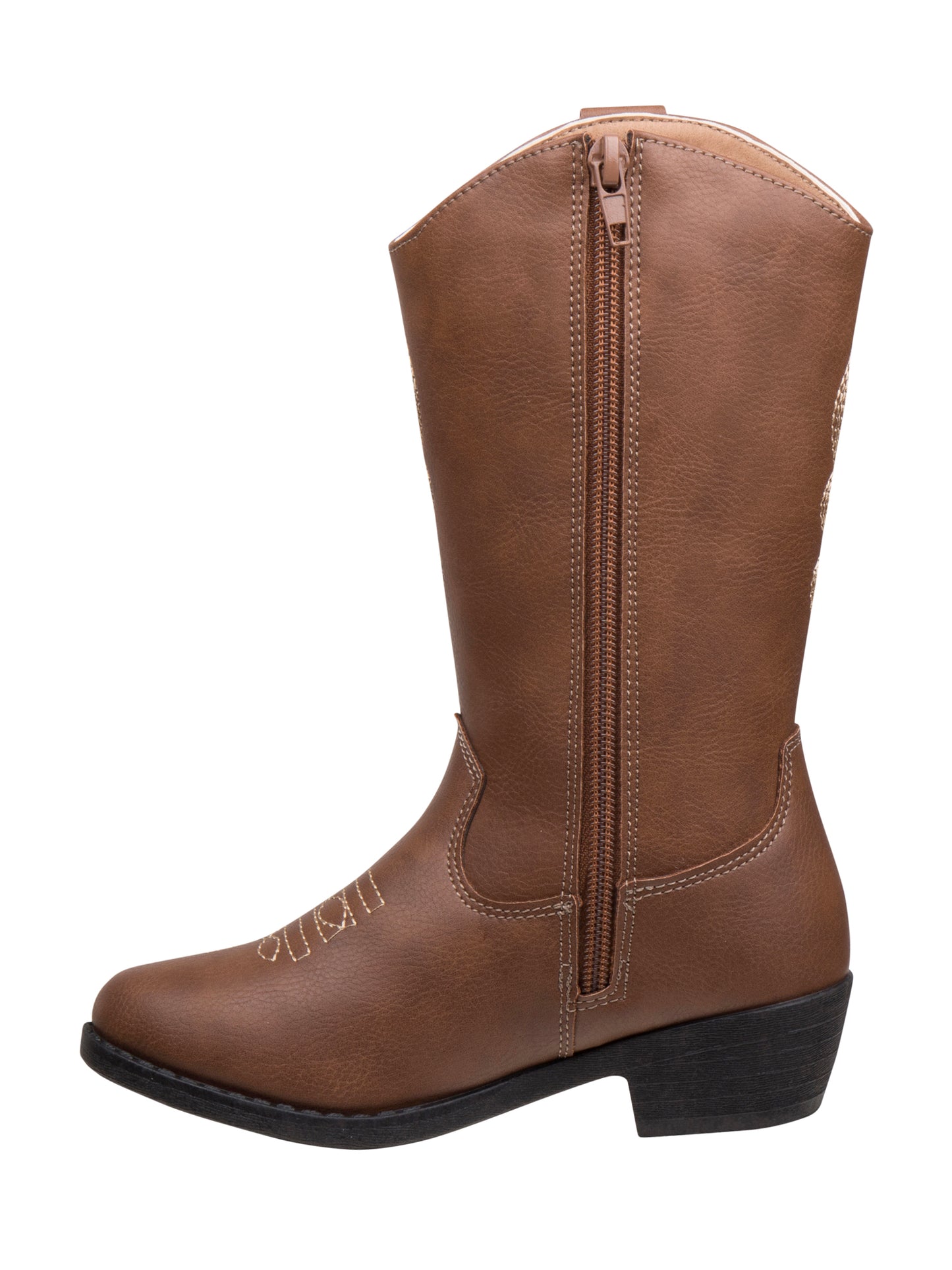 Kensie ZipUp Boots with Heel for Girls / Stylish Comfortable Fashion (Toddler / Little Kid)