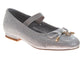 Badgley Mischka Dress Shoes for Girls Elegant Glitter Finish Classic Formal (Little Kids / Big Kids)
