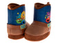 Sesame Street Oscar, Cookie, and Big Bird Kids' Boots  Warm Fuzzy Ankle Slippers (Toddler)