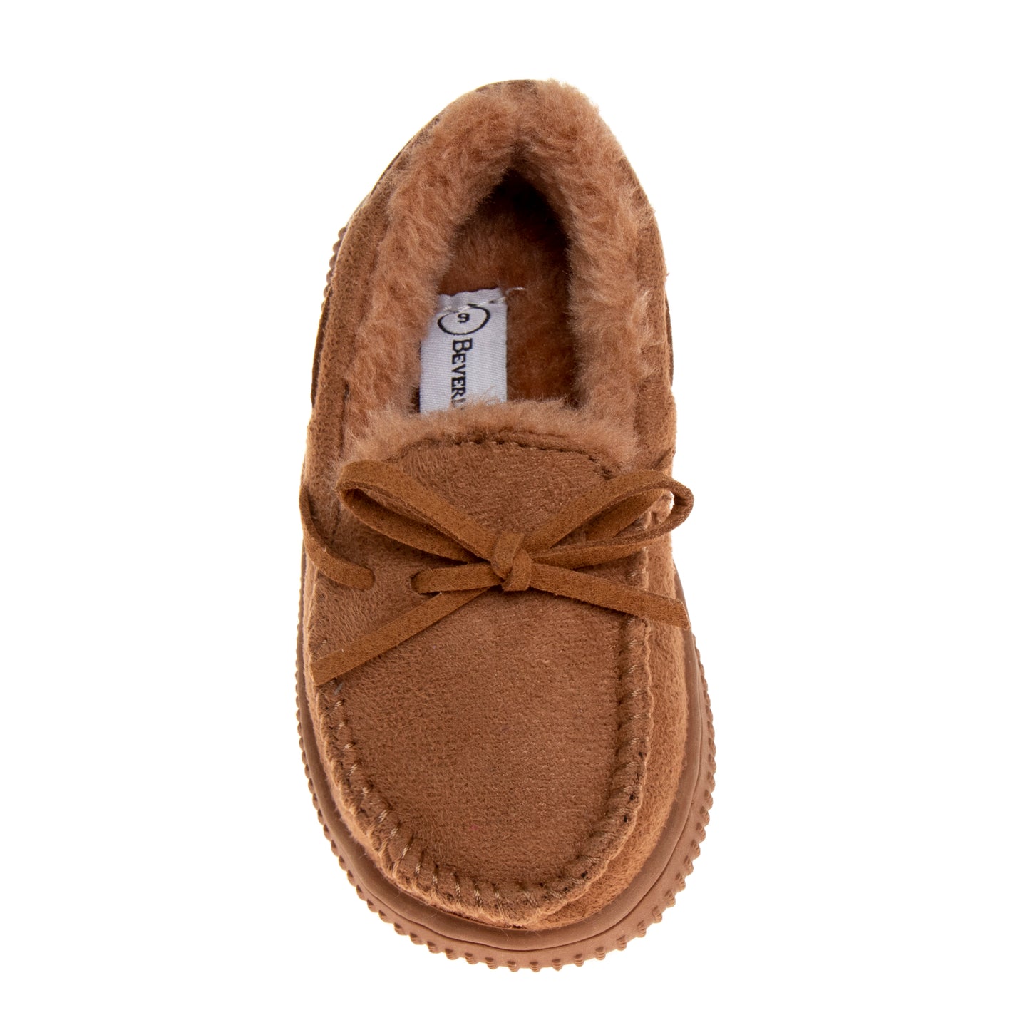 Beverly Hills Polo Club Moccasins Slippers Boys  Classic Fuzzy Lining Cozy Indoor/Outdoor Sole SlipOn Comfort (Little Kid / Big Kid)