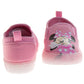 Disney Minnie Mouse Slip On Canvas Girls  Polka Dot NoLace Design Everyday Wear Comfortable Durable Sole (Toddler / Little Kid)