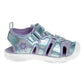 Disney Girls Frozen LED Light Up Sandal - Outdoor Slipon Quick Dry Waterproof Shoe - (Toddler)