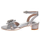 Badgley Mischka Girls' Dress Sandals  Elegant and Stylish Footwear for Special Occasions (Little Kid / Big Kid)