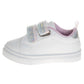 Laura Ashley Hook & Loop Sneakers Girls'  Easy Hook & Loop Stylish Everyday Wear Comfort Fit Durable (Toddler / Little Girl)