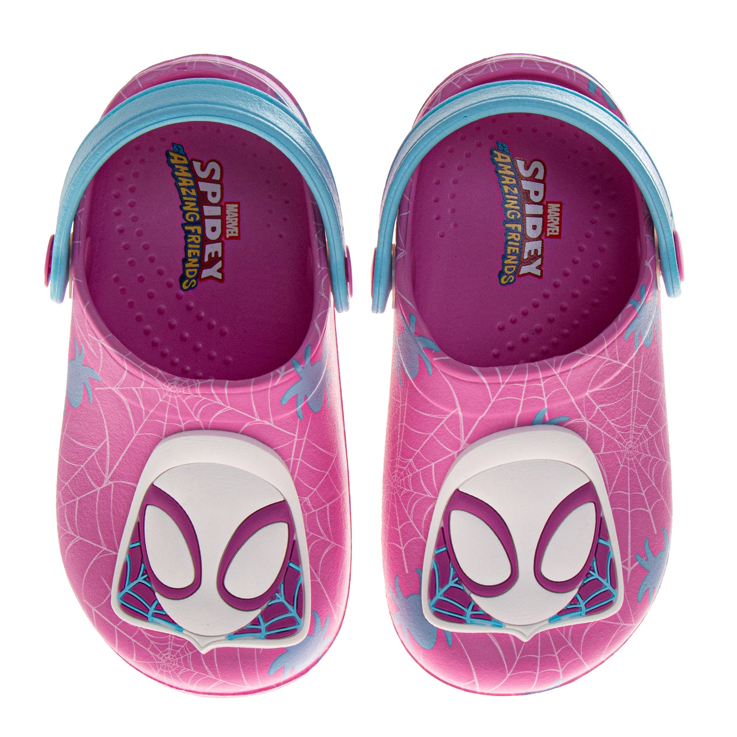 Spider-Man Girls Gwen Stacy Slip-On Clogs with Back Strap (Toddler)